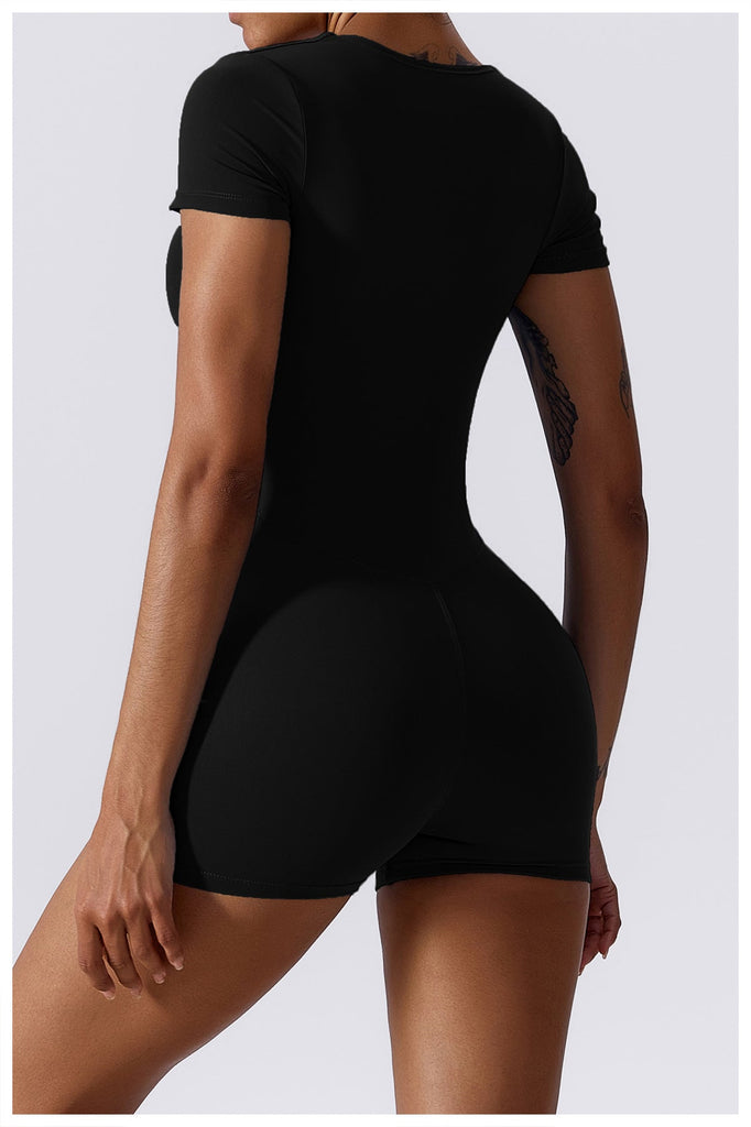 Square Double Lined Romper