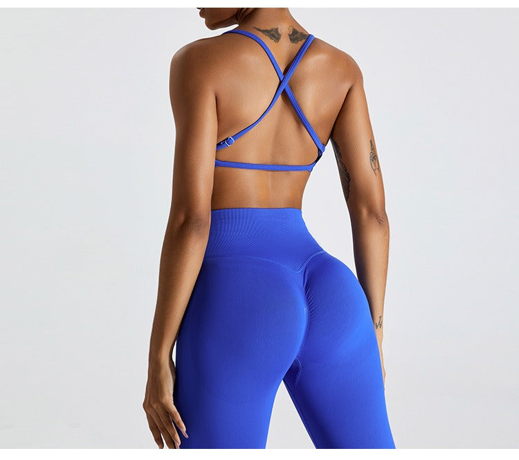 Delilah Active Bra Top Royal blue