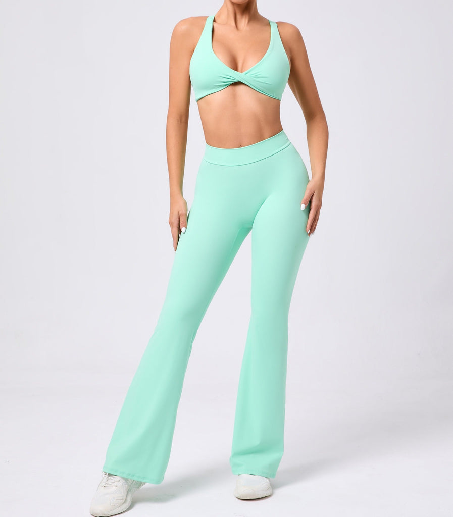 Tyla Bra Top & Flared Set