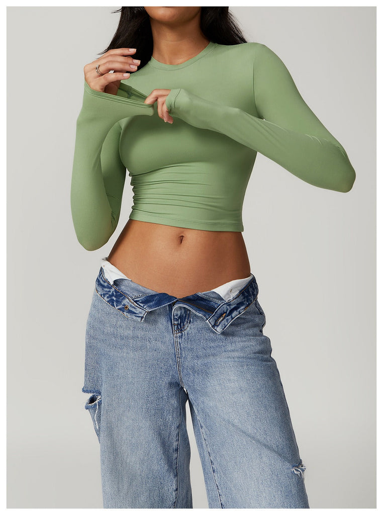 Violet Longsleeve Top