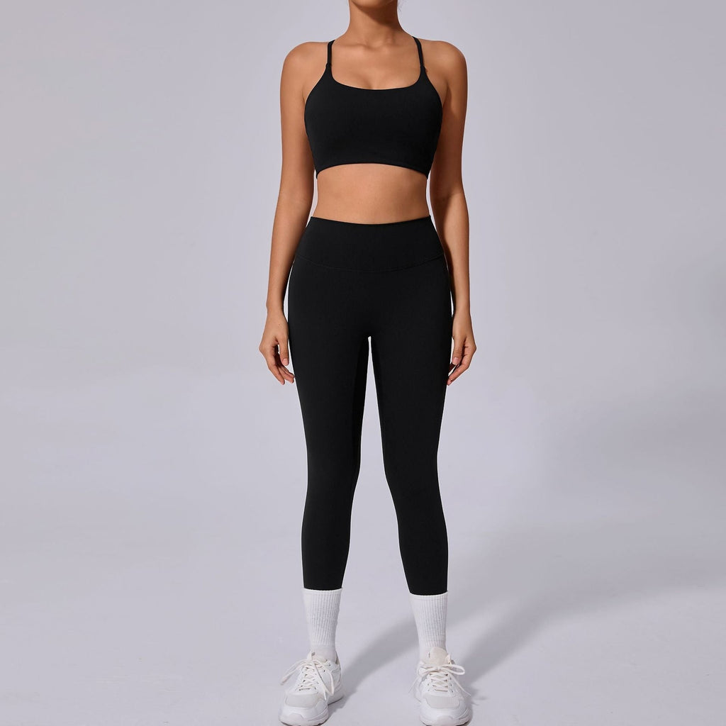Sylvia Cross Back Top & Leggings Set