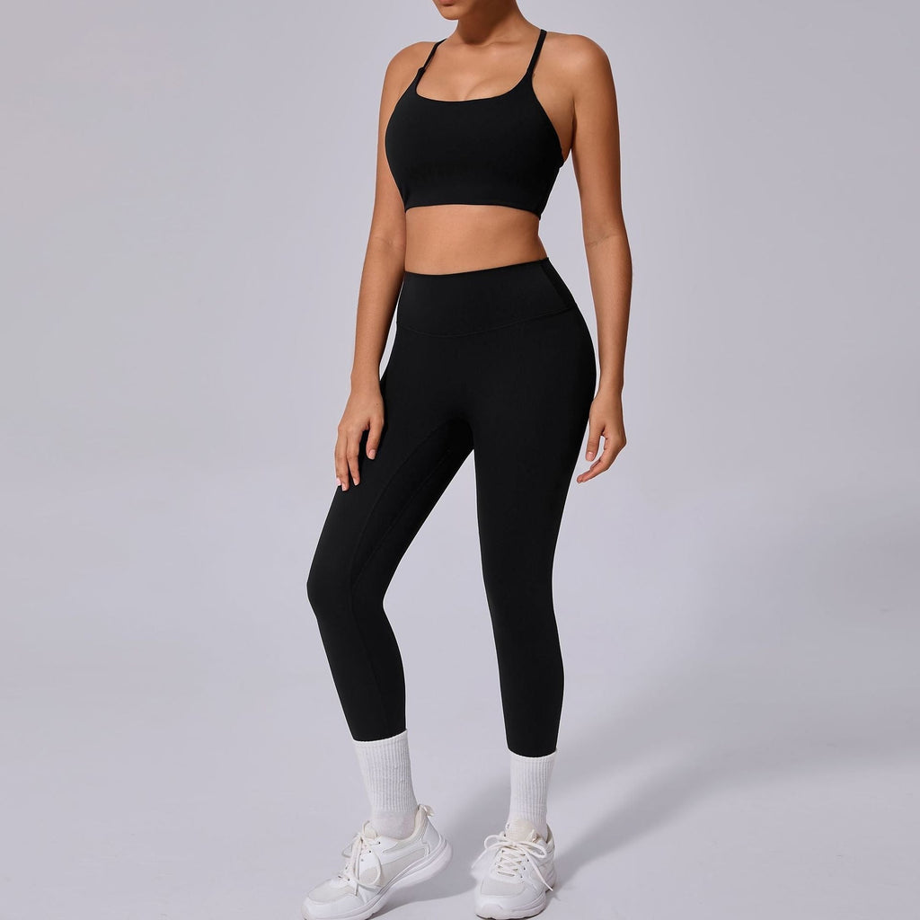 Sylvia Cross Back Top & Leggings Set