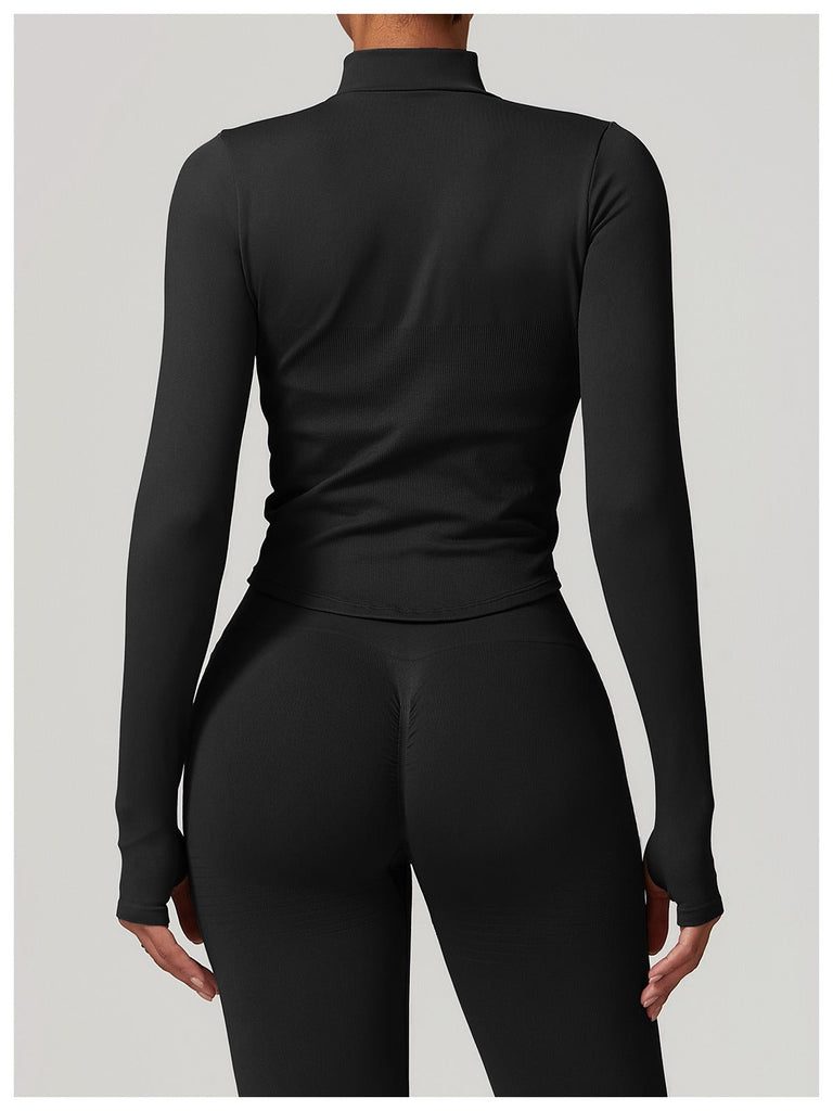 Blake Longsleeve Zip Top & Shorts Set