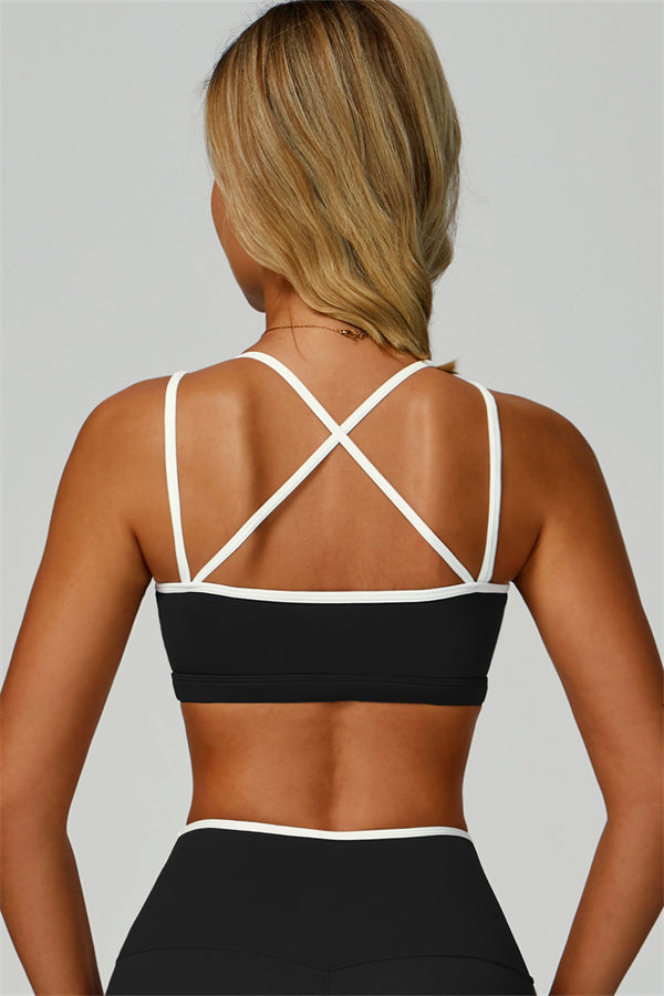 The Quest Sports Bra Black