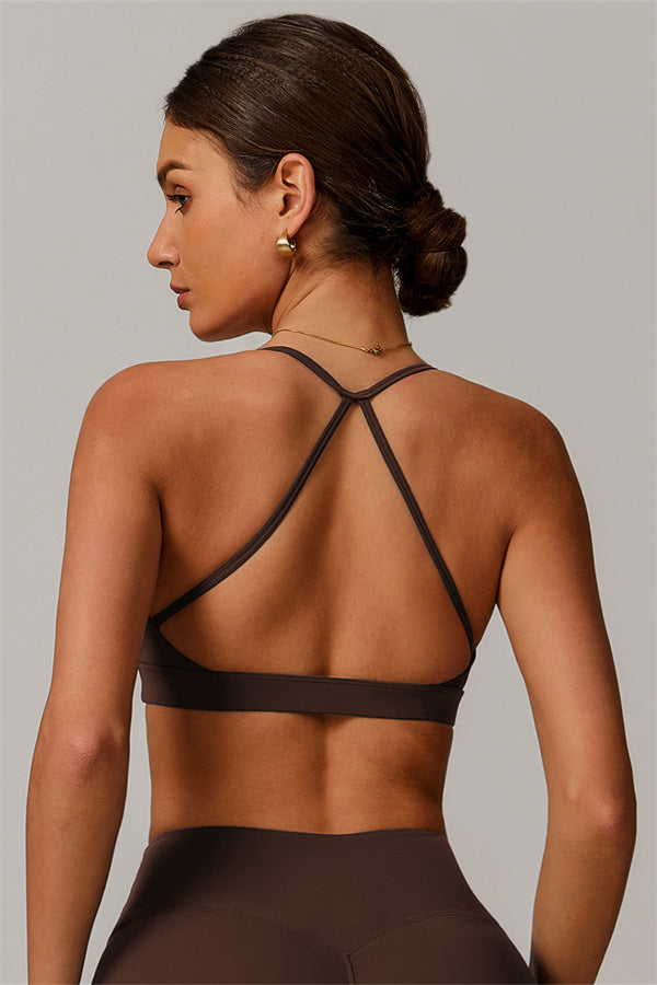 The Delicate Sports Bra Taupe