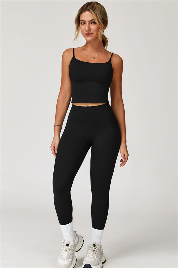 The Agile Crop Top Leggings 2-Piece Set