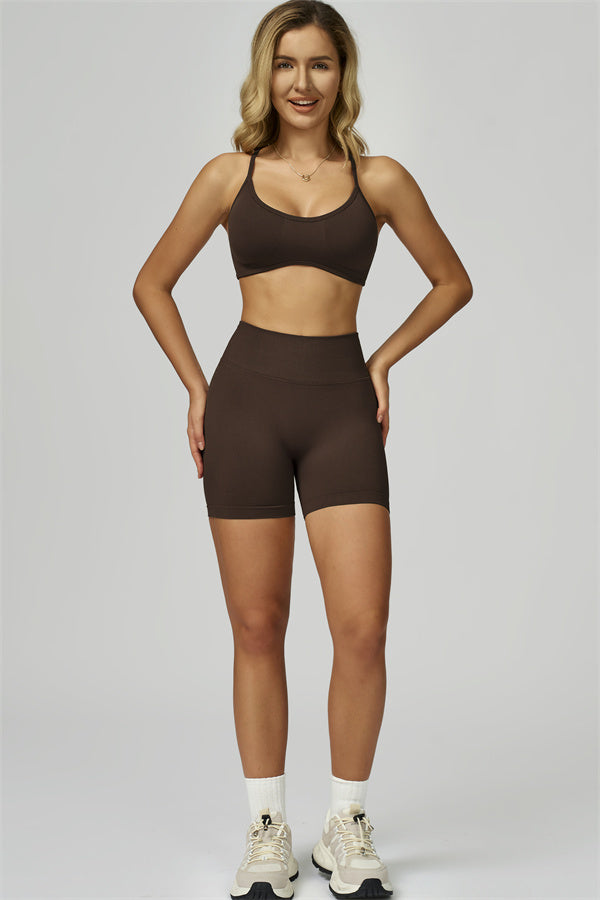 The Prime Sports Bra Shorts 2-Piece Set