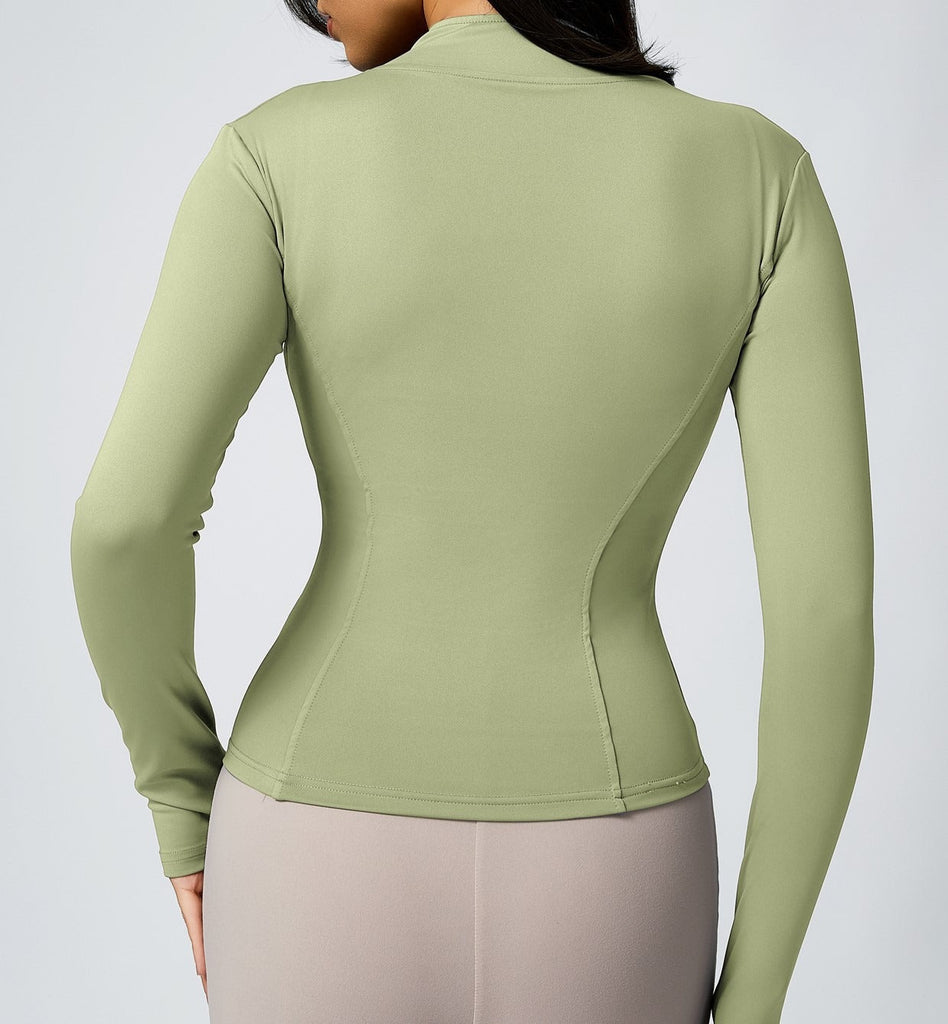 Savannah Zip Longsleeve Top