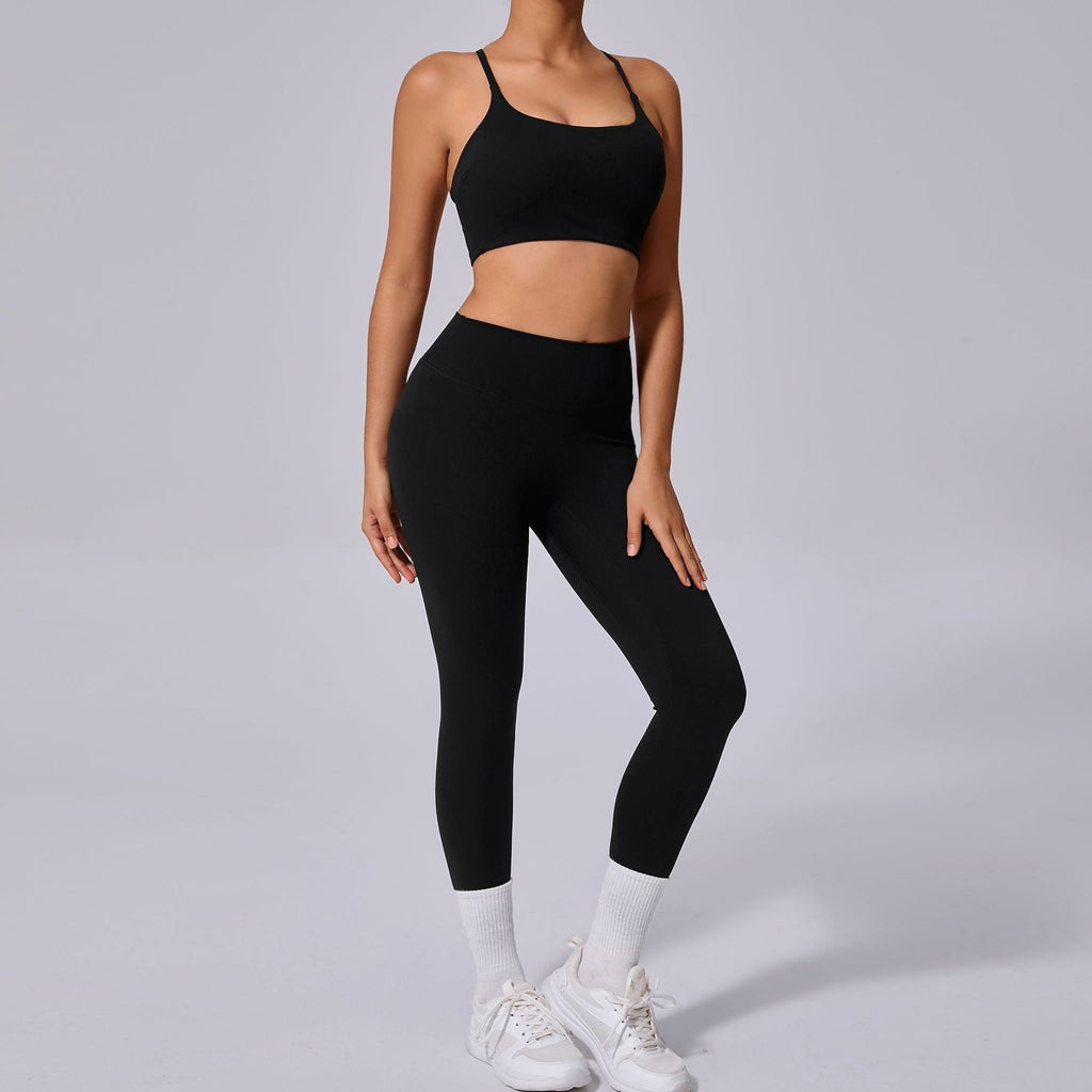 Sylvia Cross Back Top & Leggings Set