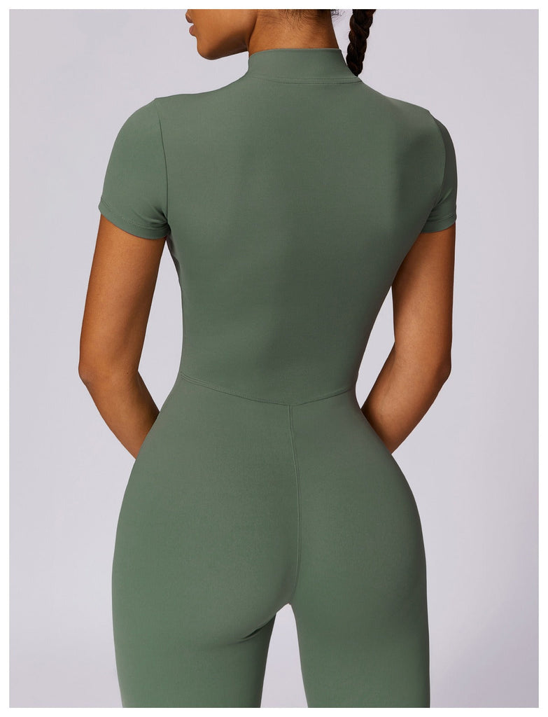 Super Sculpt Short Sleeve Jumpsuit (size down)