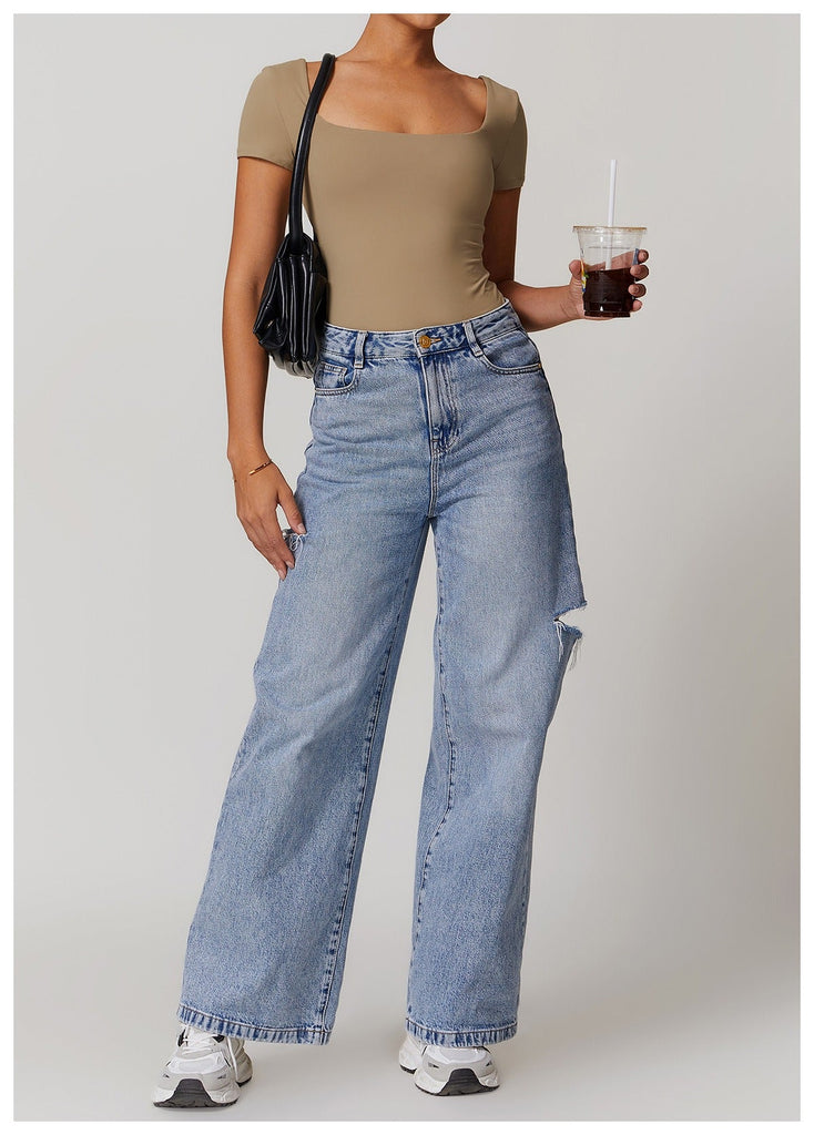 Emmeline Square Cut Bodysuit