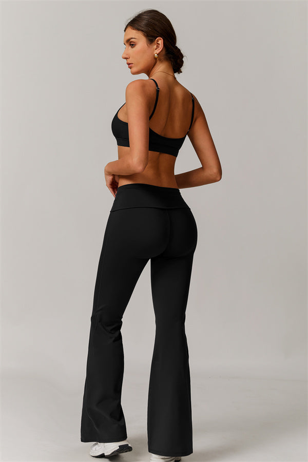 The Vigor Sports Bra Flared Leggings 2-Piece Set
