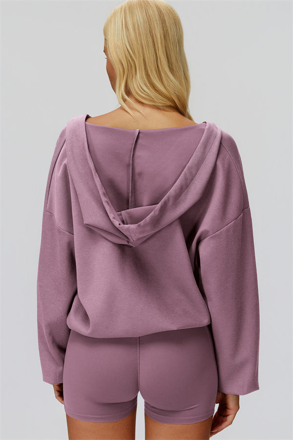 The Fyra V-Neck Hoodie