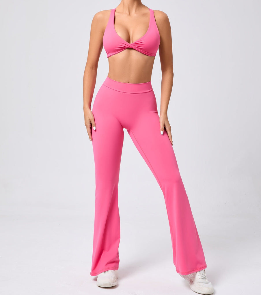 Tyla Bra Top & Flared Set