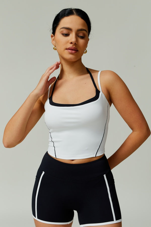The Radiant Crop Top White