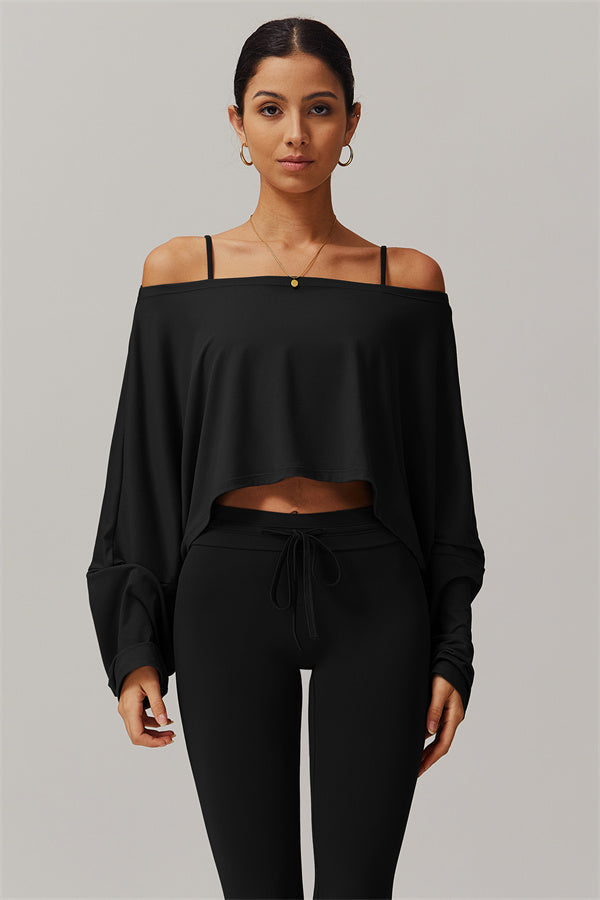 The Resonate Drift Cropped Pullover Leggings 2-Piece Set