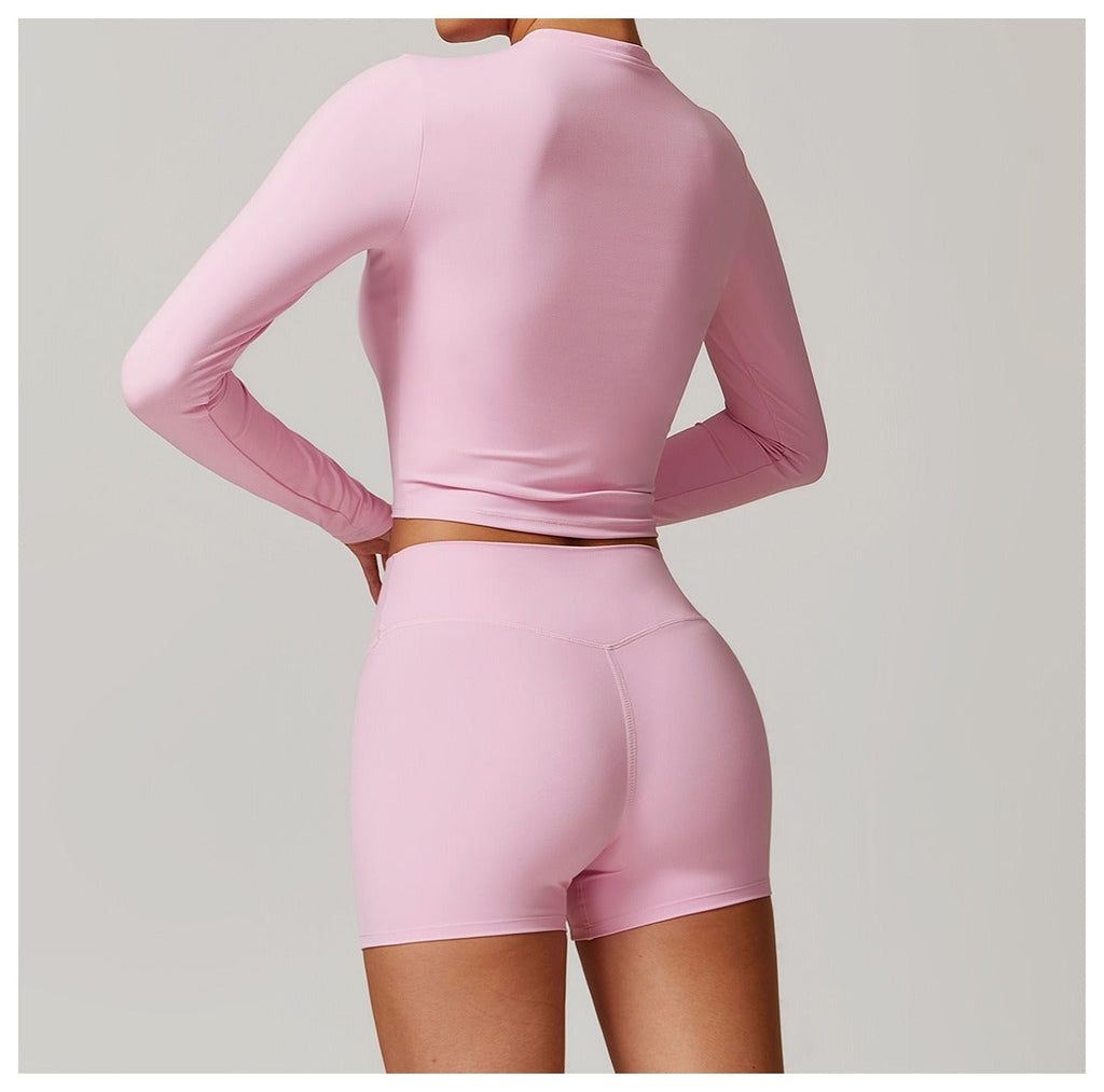 Butter Longsleeve Crop Top