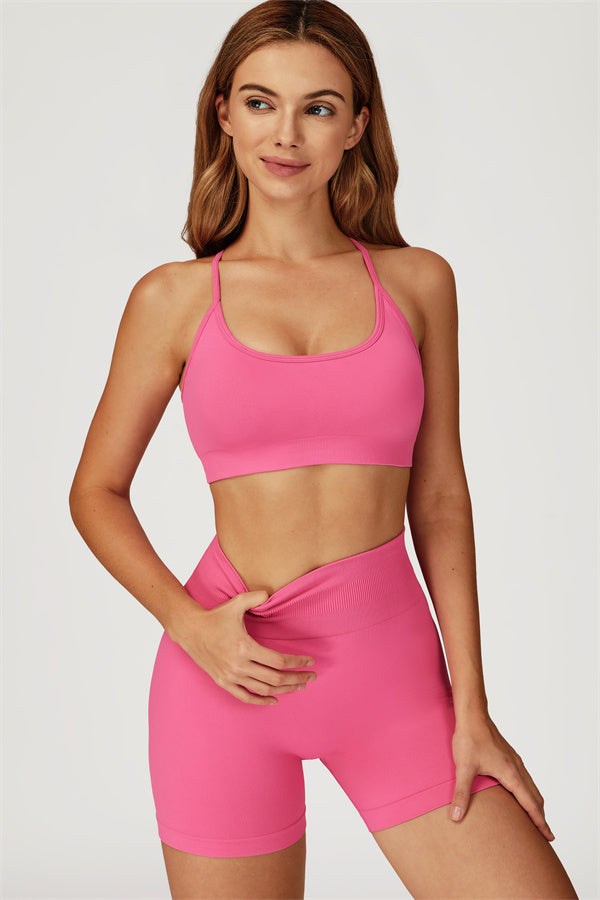 The Sculpt Sports Bra Shorts 2-Piece Set