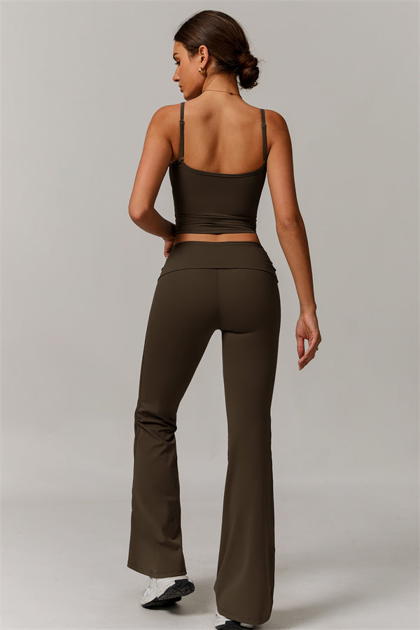 The Vigor Tank Top Flared Leggings 2-Piece Set