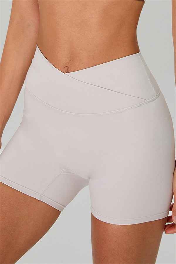 The Jewel Crop Top Crossover Shorts 2-Piece Set