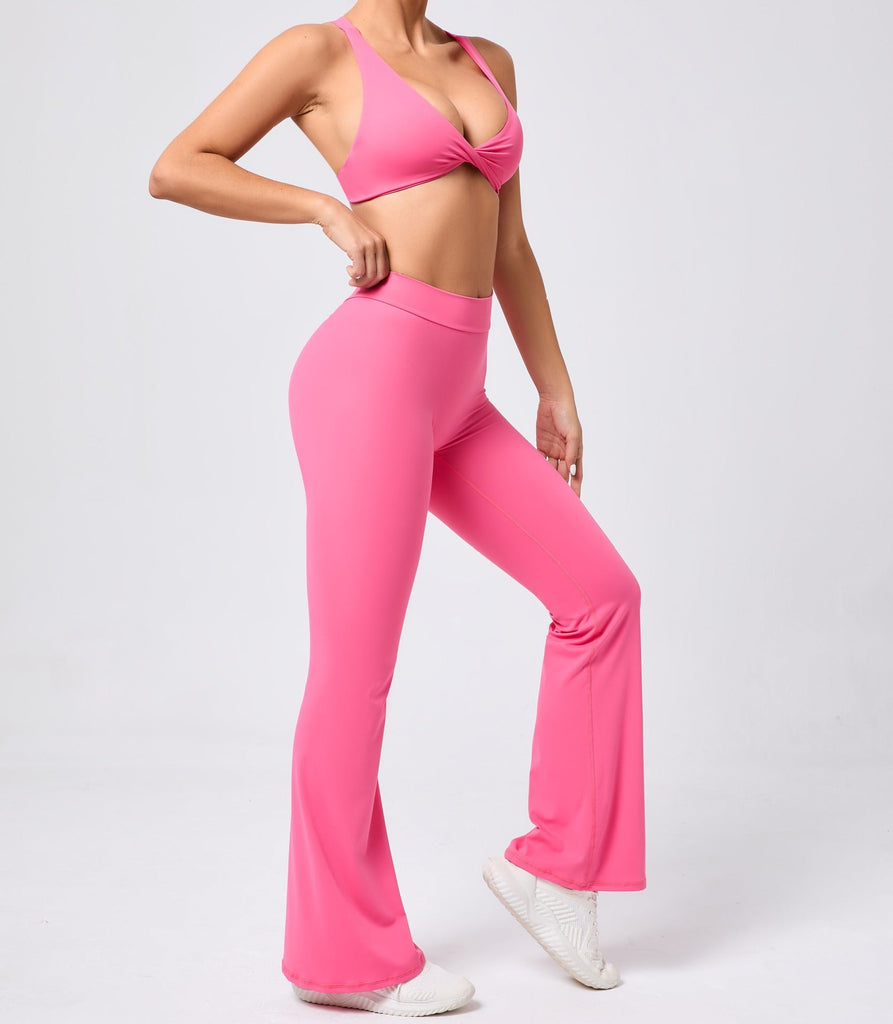 Tyla Bra Top & Flared Set
