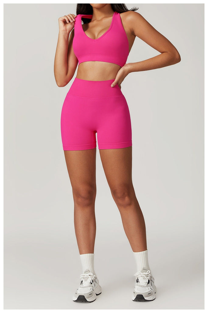 Avery Halter Top & Shorts Set