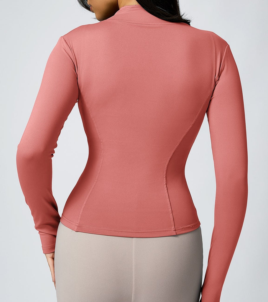 Savannah Zip Longsleeve Top