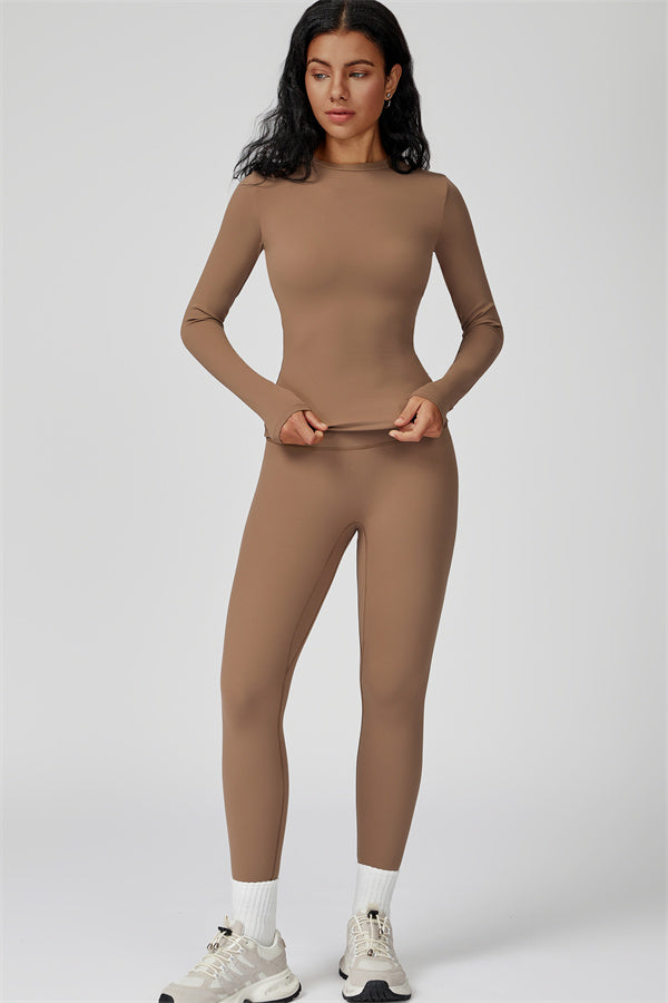 The Oasis Long Sleeve T-shirt Leggings 2-Piece Set