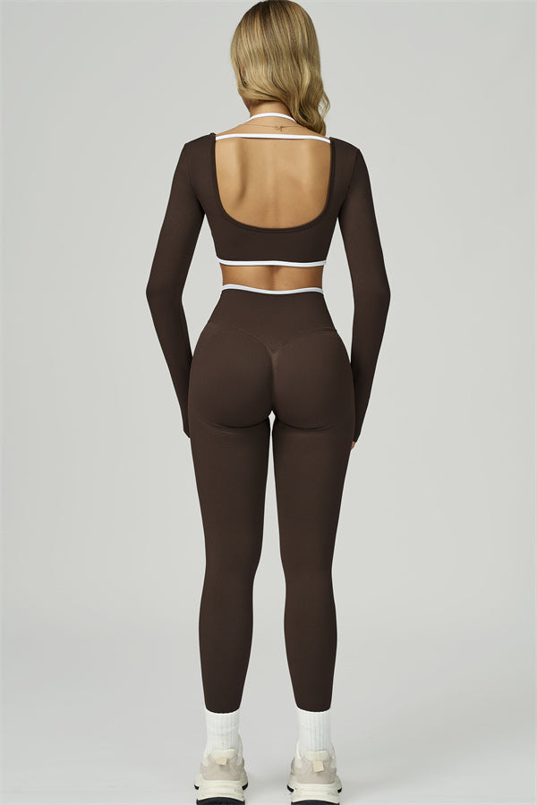 The Prime Line Long Sleeve Crop Top