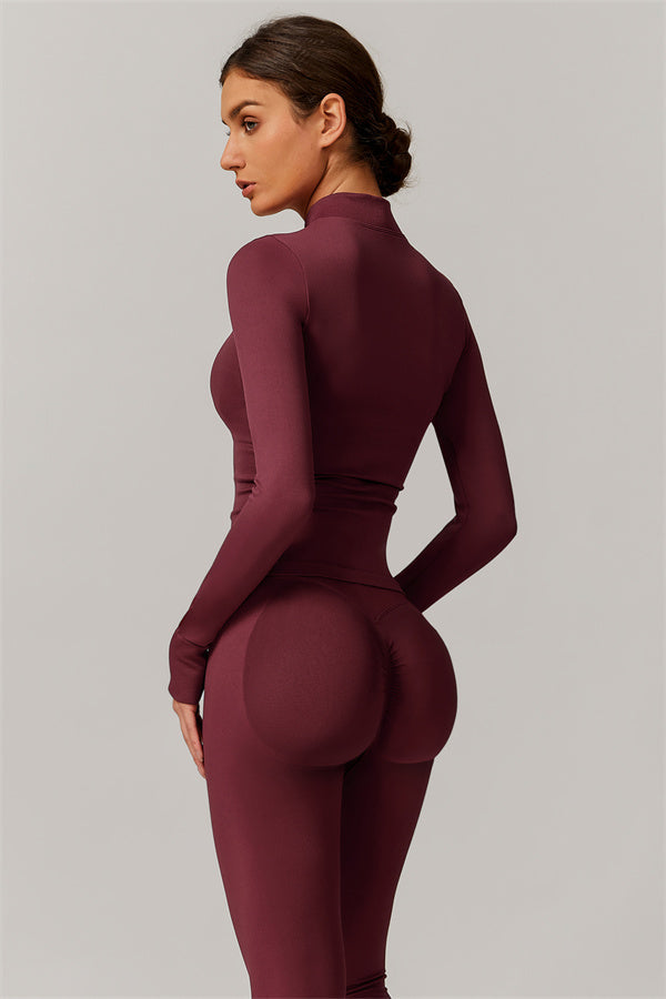 The Nova Luxe Jacket Sports Bra Leggings 3-Piece Set