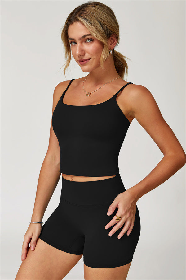The Agile Crop Top Shorts 2-Piece Set