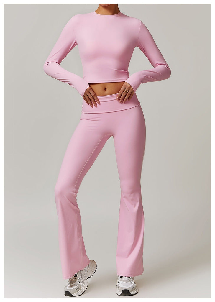 Butter Longsleeve Crop Top