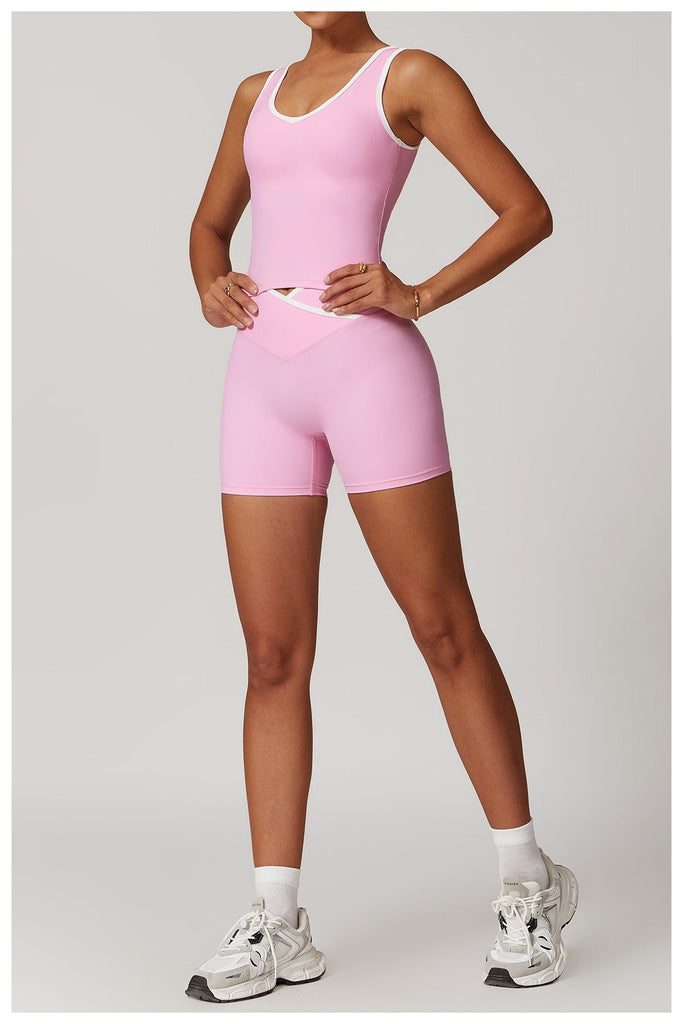 Aiko Crop Top & Shorts Set
