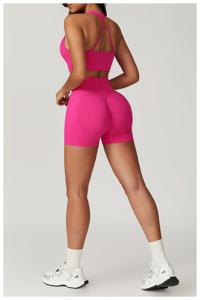 Avery Halter Top & Shorts Set