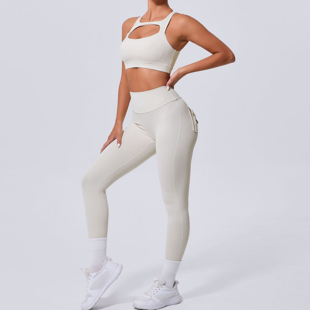Alisha Bra Top & Leggings Set