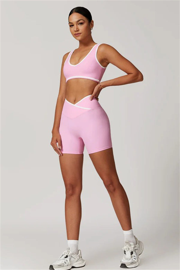 The Stamina Sports Bra Shorts 2-Piece Set