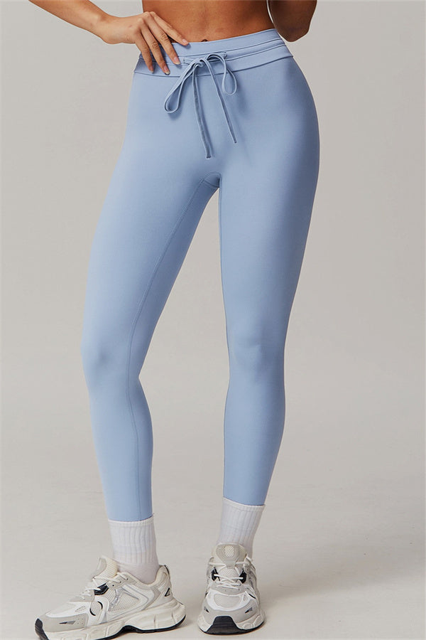 The Resonate Leggings Cadet Blue