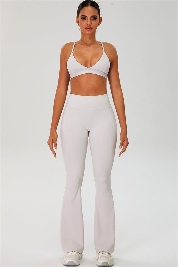 The Ember Sports Bra Flared Leggings 2-Piece Set