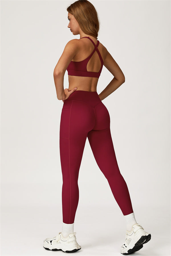 The Glacier Sports Bra Leggings 2-Piece Set