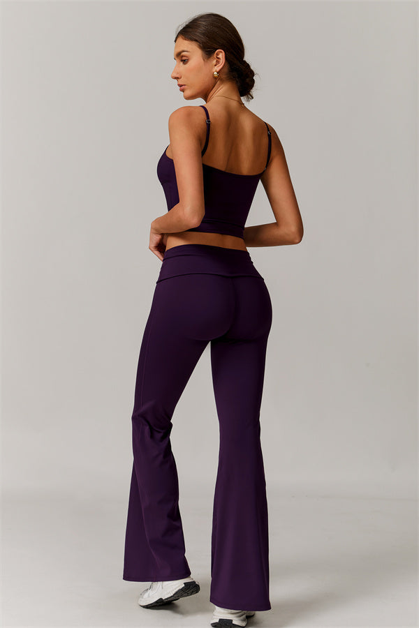 The Vigor Tank Top Flared Leggings 2-Piece Set