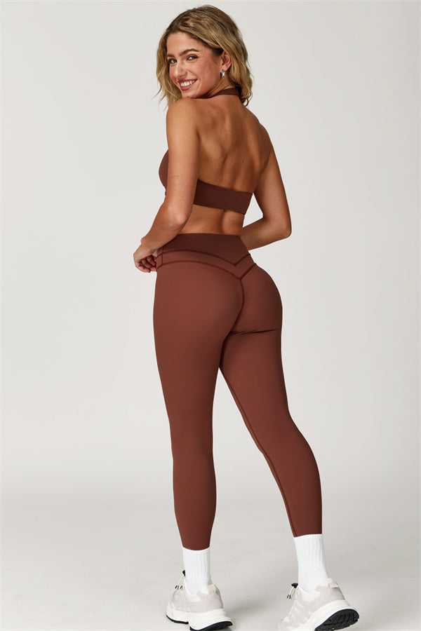 The Boost Halter Sports Bra