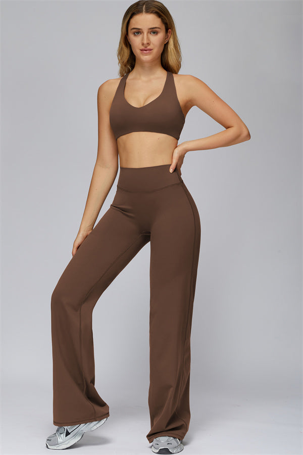 The FlexCore Sports Bra Flared Leggings 2-Piece Set