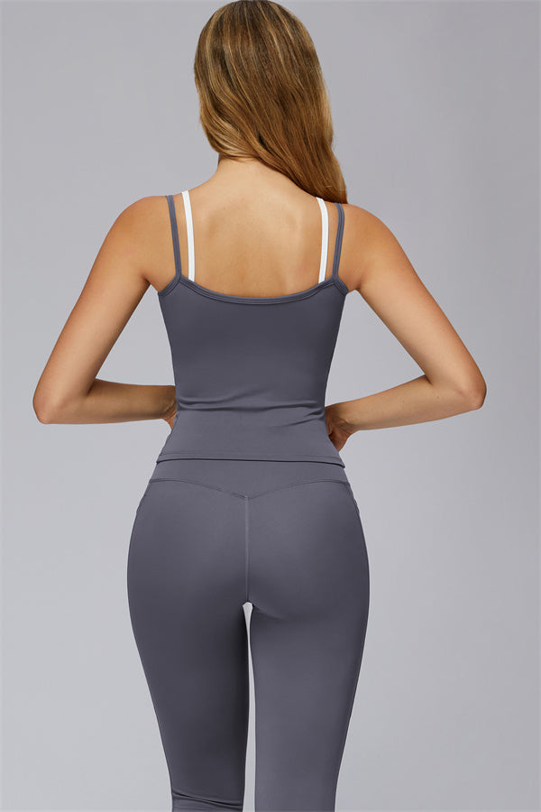 The Unbreakable Crop Tank Leggings 2-Piece Set
