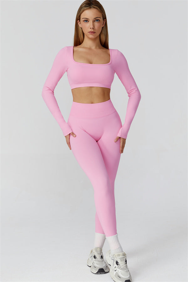 The Reign Long Sleeve Crop Top