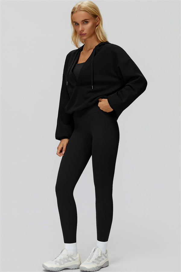 The Fyra V-Neck Hoodie