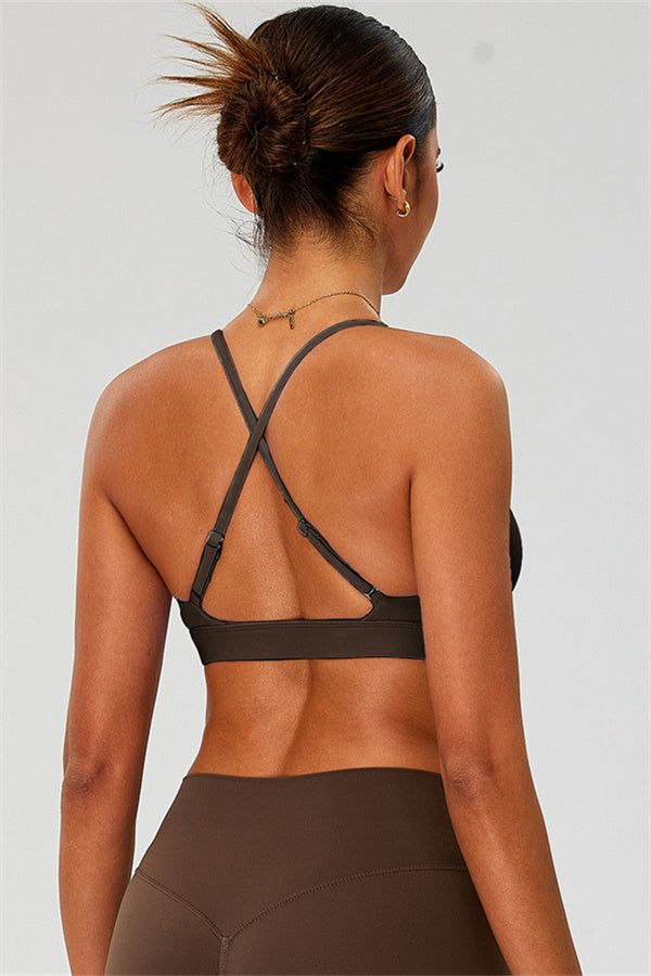The Ember Sports Bra Crop Top Shorts 3-Piece Set