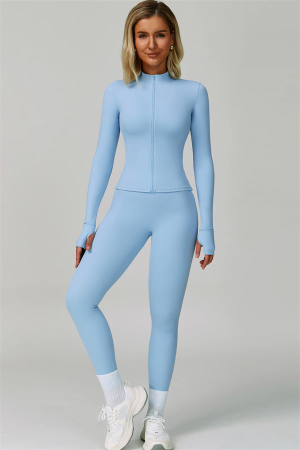 The Seraphine Jacket Sports Bra Leggings 3-Piece Set