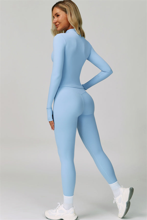The Seraphine Jacket Sports Bra Leggings 3-Piece Set