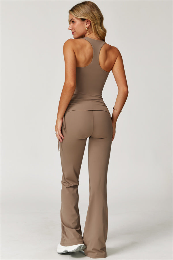 Alani V Top & Flared Folded Set