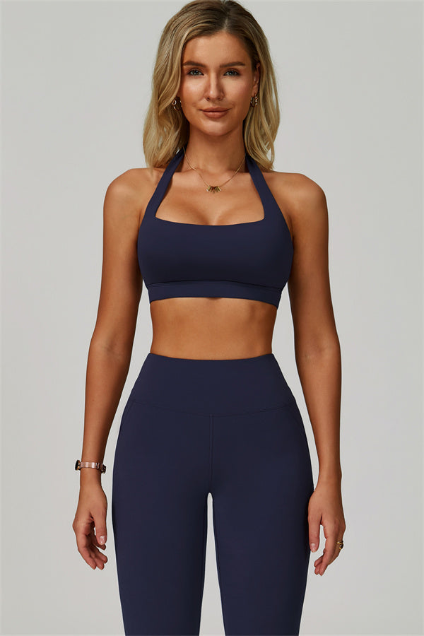 The Bold Halter Sports Bra Leggings 2-Piece Set